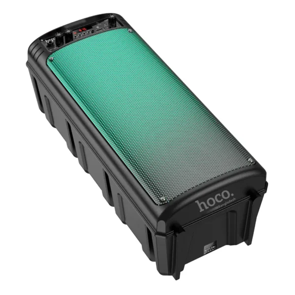 Hoco BS52 20W Portable Karaoke Bluetooth Speaker with RGB Lights & Microphone - Image 2