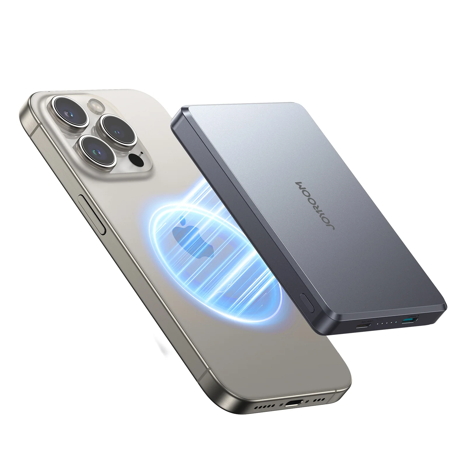 Joyroom JR-PBM08 Pro 10000mAh Magnetic Wireless Power Bank with 20W PD Fast Charging for iPhone MagSafe and Qi devices