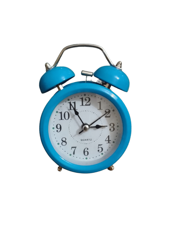 Twin Bell Table Alarm Clock - Image 2