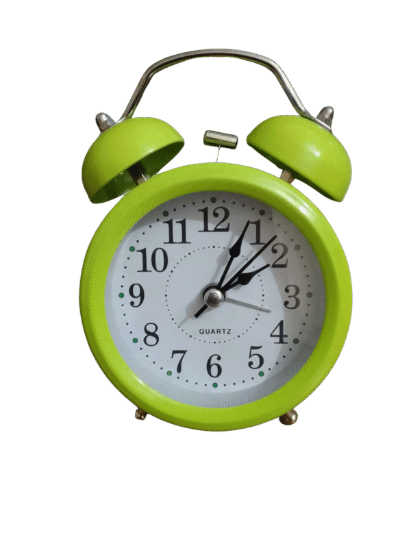 Twin Bell Table Alarm Clock - Image 3