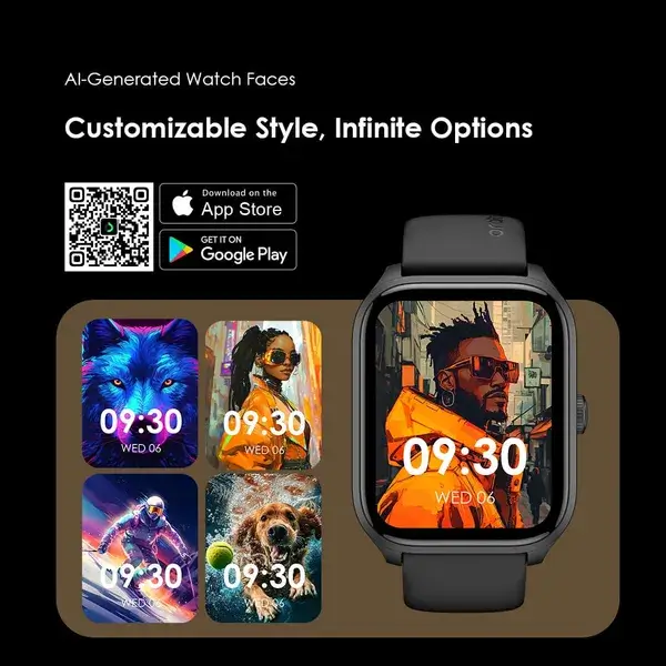 Oraimo Watch 5 Lite Bluetooth Calling Smartwatch